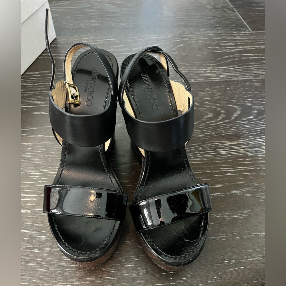 Jimmy Choo heeled wedges
